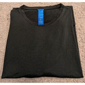 Kit and Ace Tech Tee Short Sleeve Crew Neck Black T-Shirt Men's XL